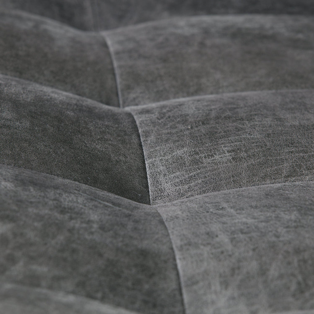 RODEO CLASSIC SOFA 3-SEATER ECO LEATHER BLACK