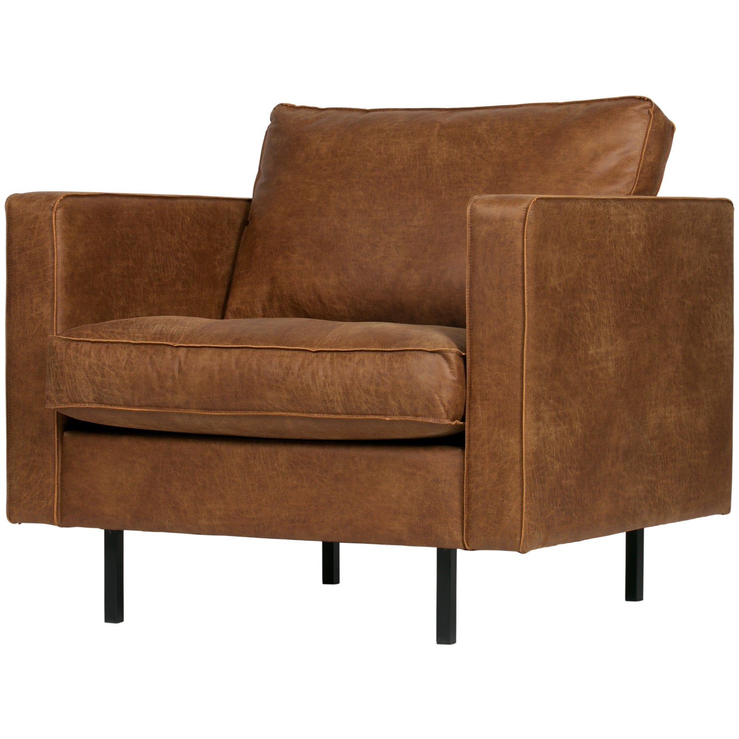 RODEO CLASSIC ARMCHAIR ECO LEATHER COGNAC