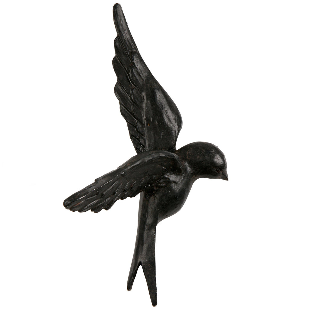 AVALER BIRDS RESIN BLACK - SET OF 4