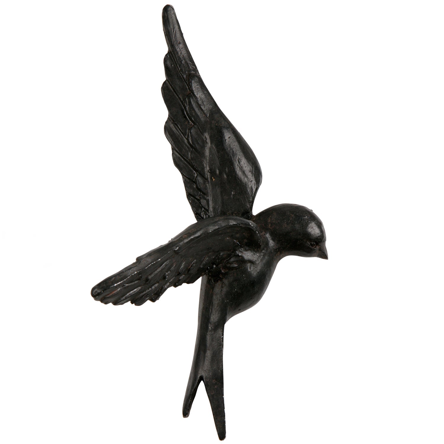 AVALER BIRDS RESIN BLACK - SET OF 4