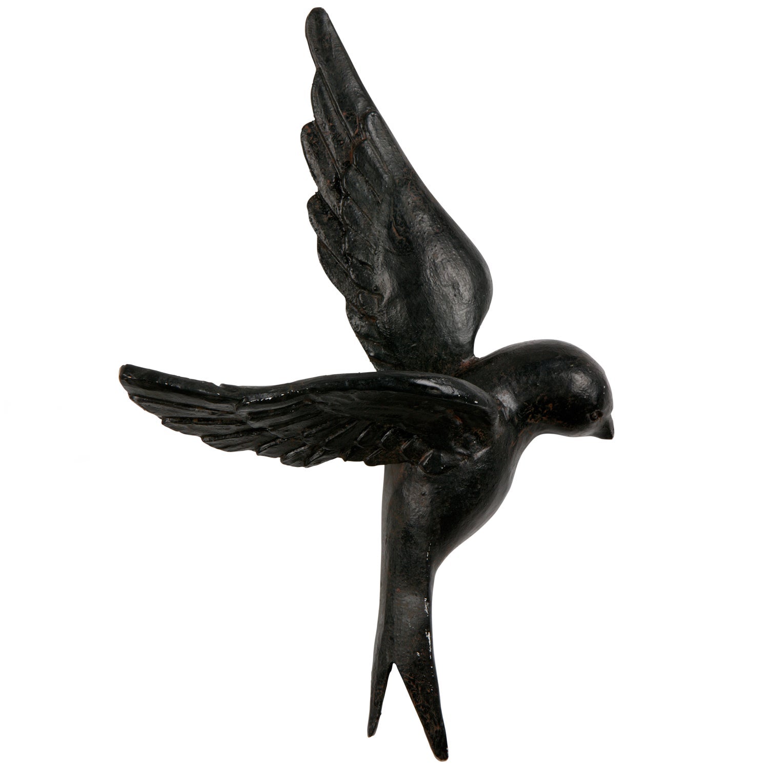 AVALER BIRDS RESIN BLACK - SET OF 4