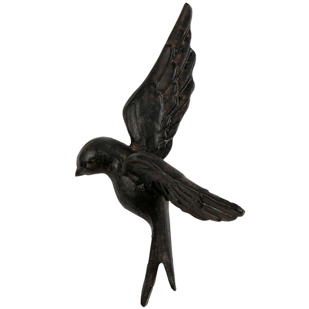 AVALER BIRDS RESIN BLACK - SET OF 4