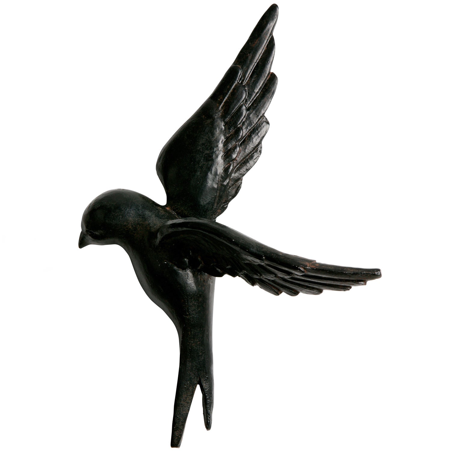 AVALER BIRDS RESIN BLACK - SET OF 4