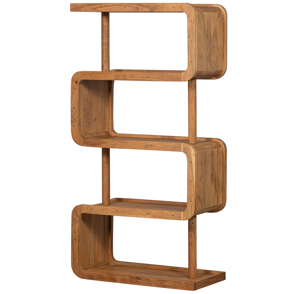 RATTLE OPEN CABINET WOOD NATURAL