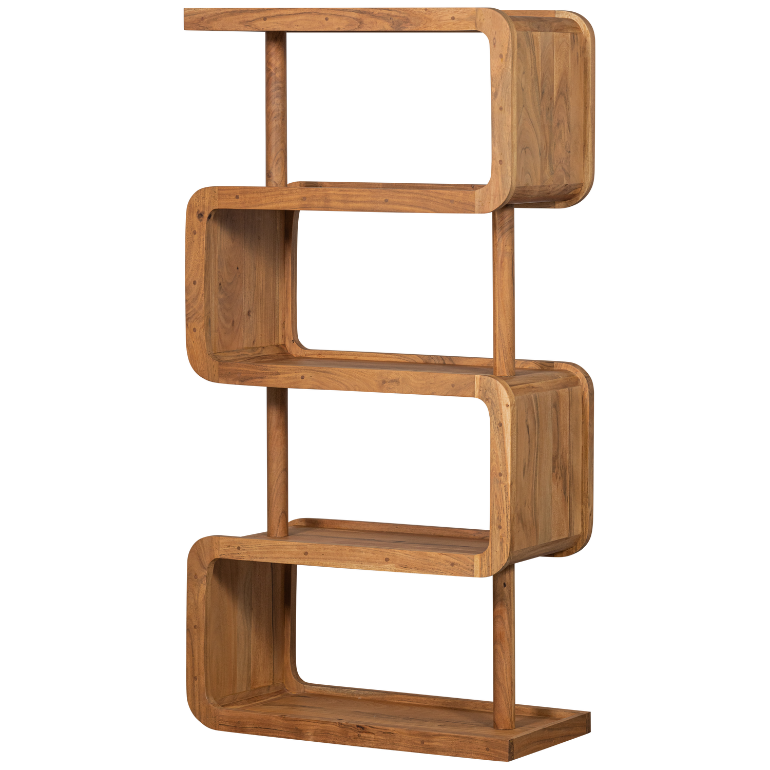 RATTLE OPEN CABINET WOOD NATURAL