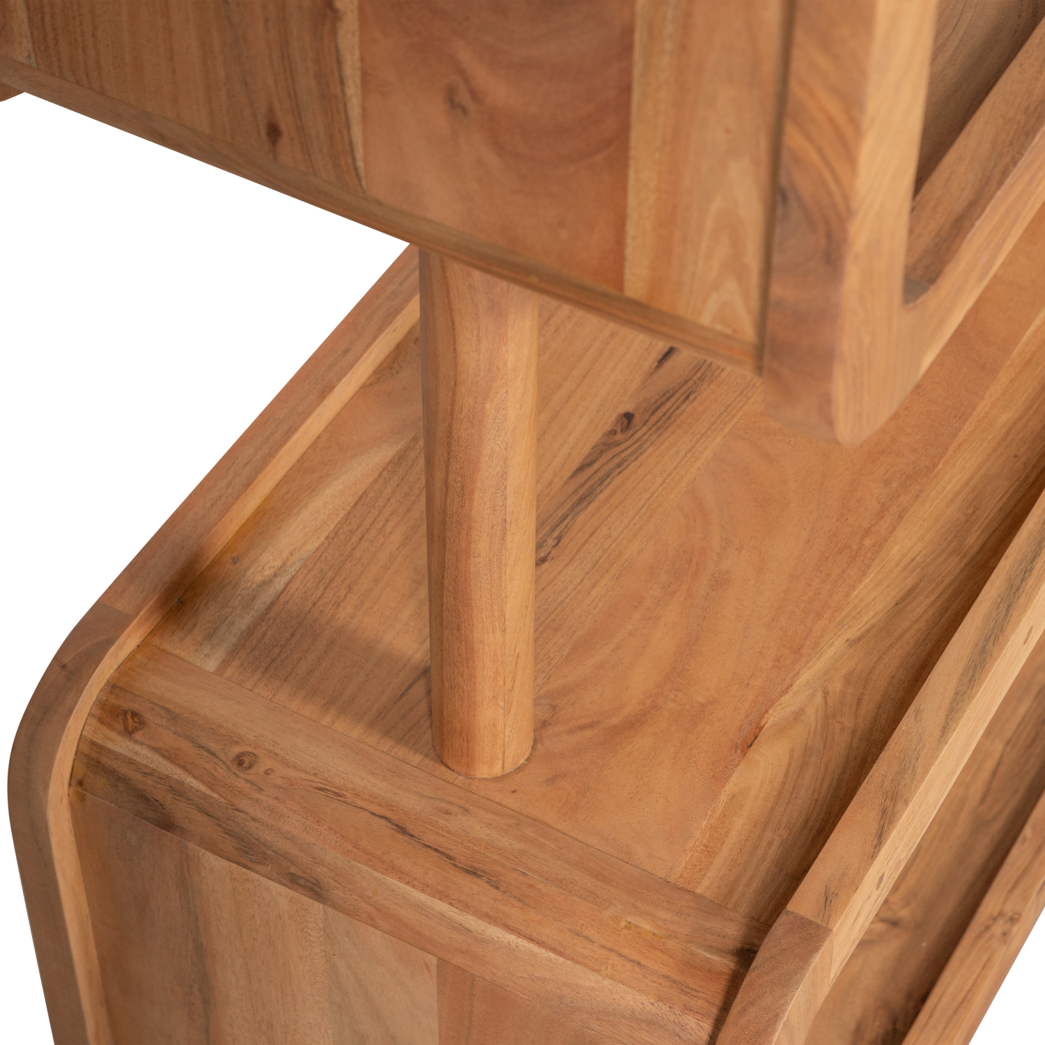 RATTLE OPEN CABINET WOOD NATURAL