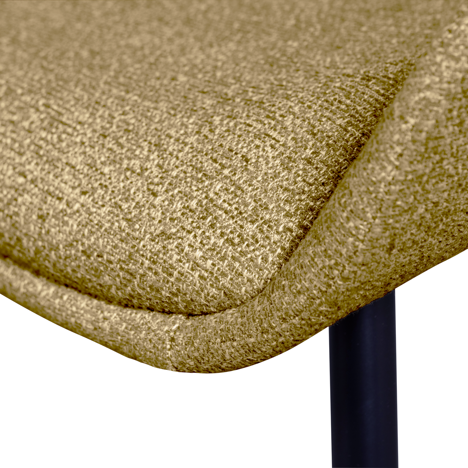PARADE DINING CHAIR MELANGE FABRIC MUSTARD