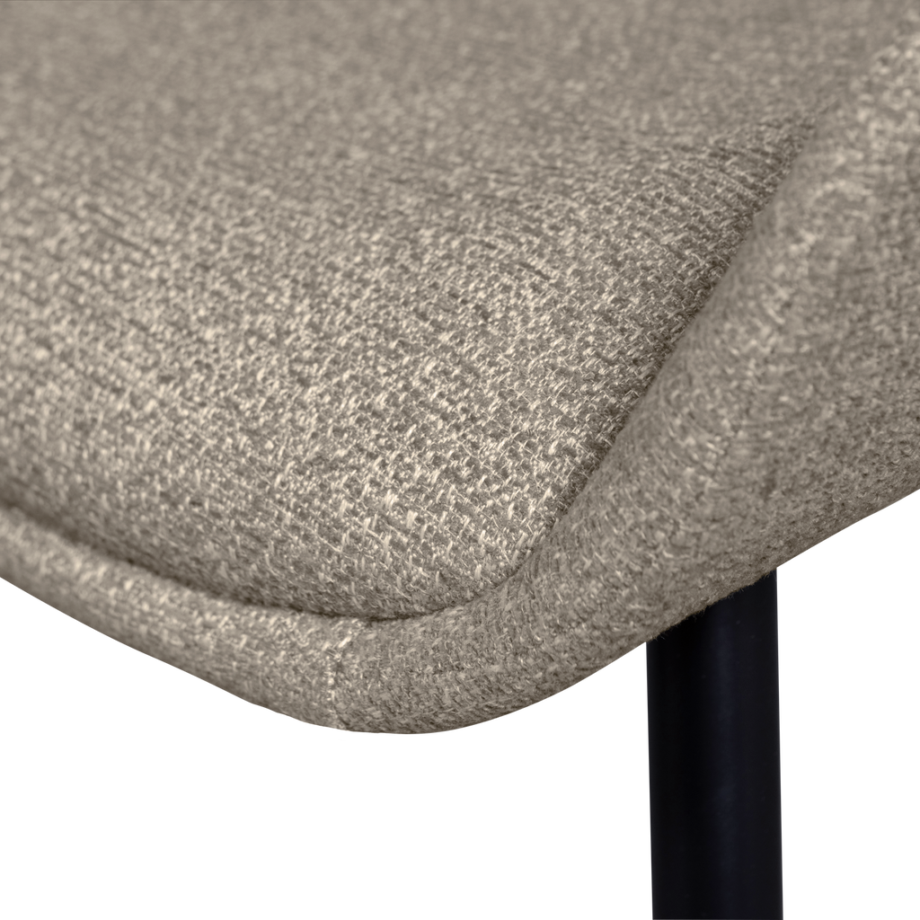 PARADE DINING CHAIR MELANGE FABRIC SAND