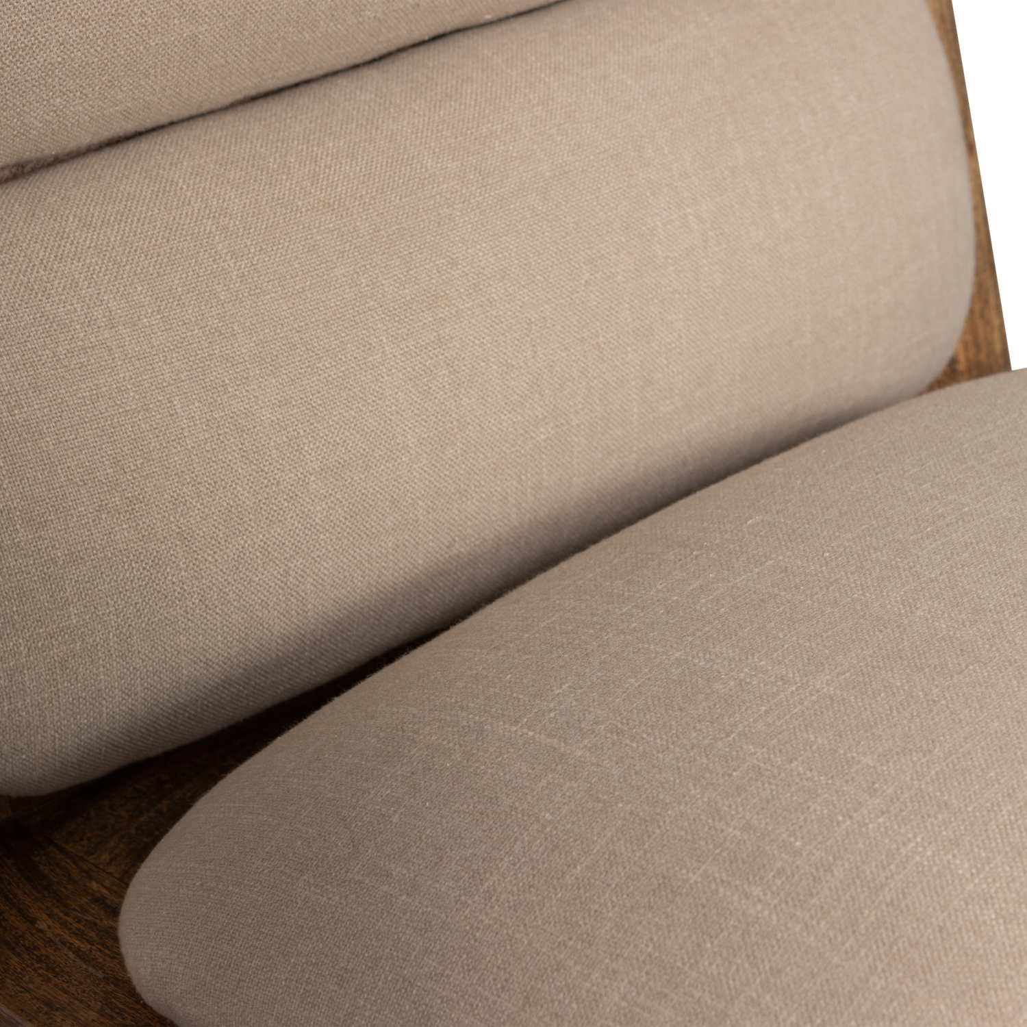 OPULENT ARMCHAIR BOUCLE/WOOD NATURAL
