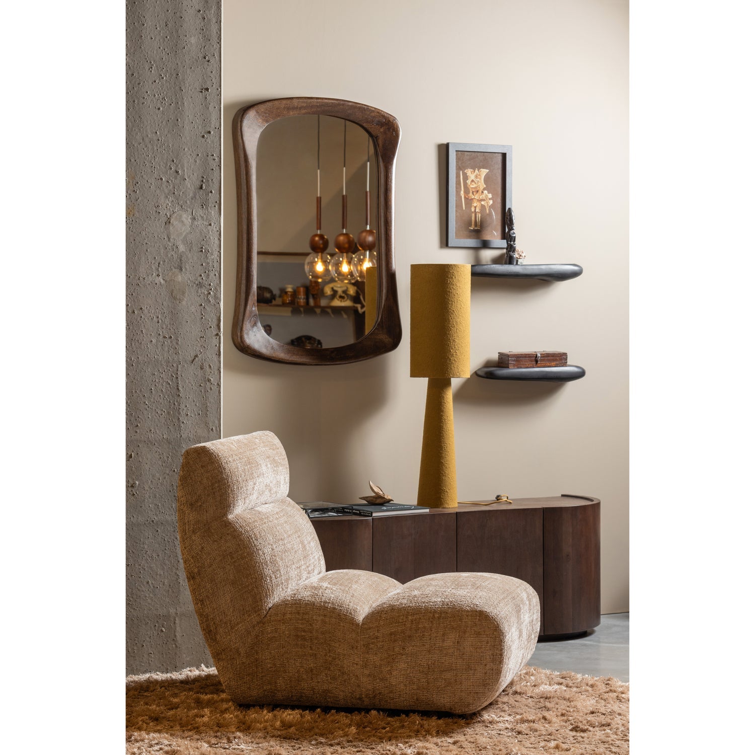 OBSERVE ARMCHAIR CLAY