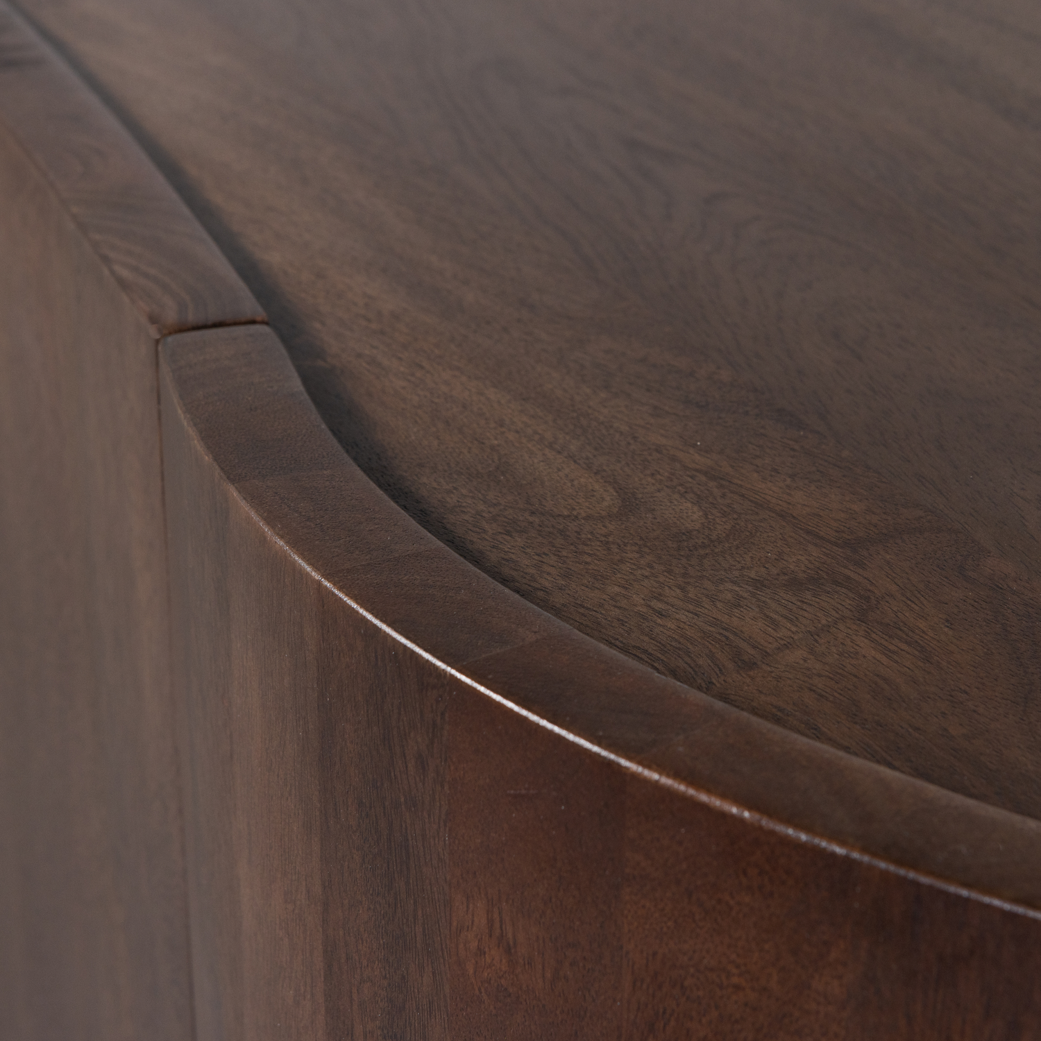 SENSE DRESSER 4-DOOR MANGO WOOD DARK BROWN