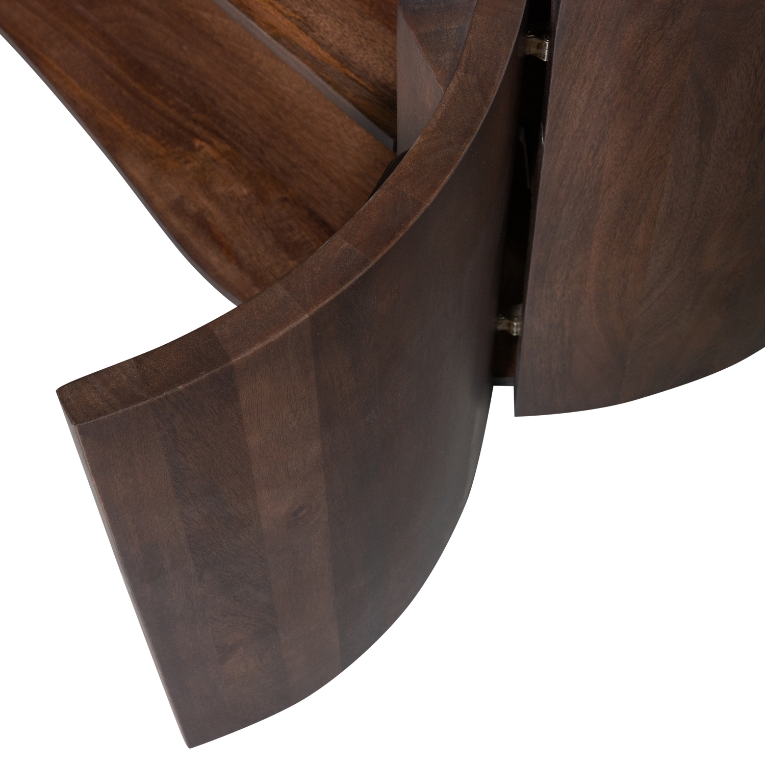 SENSE DRESSER 4-DOOR MANGO WOOD DARK BROWN
