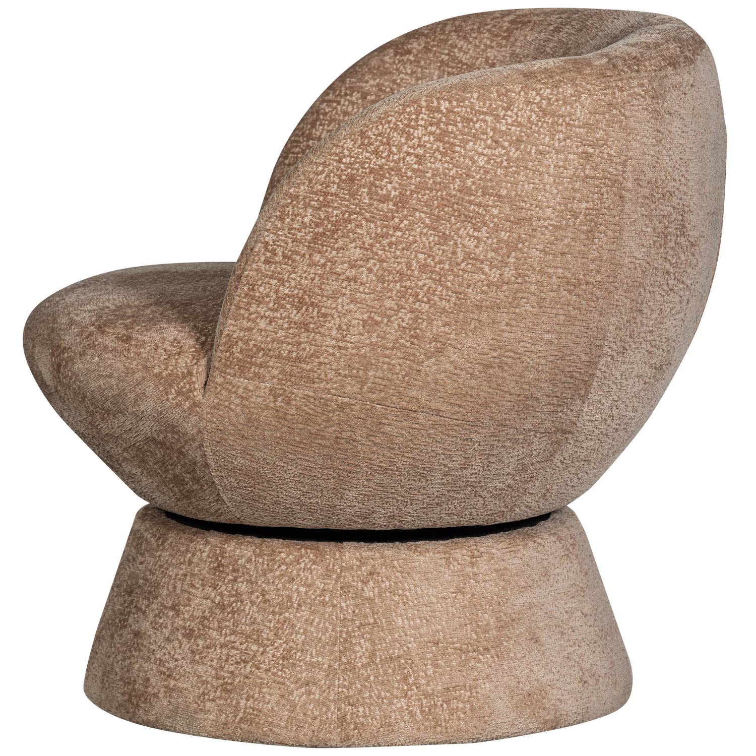 SHUFFLE SWIVEL ARMCHAIR NATURAL