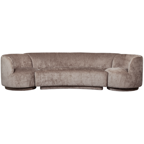 COMBI-POPULAR: SOFA + ARMCHAIRS TAUPE