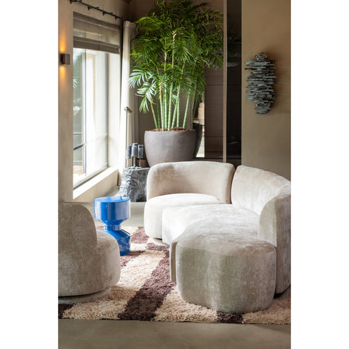 COMBI-POPULAR: SOFA + ARMCHAIR + POUF NATURAL