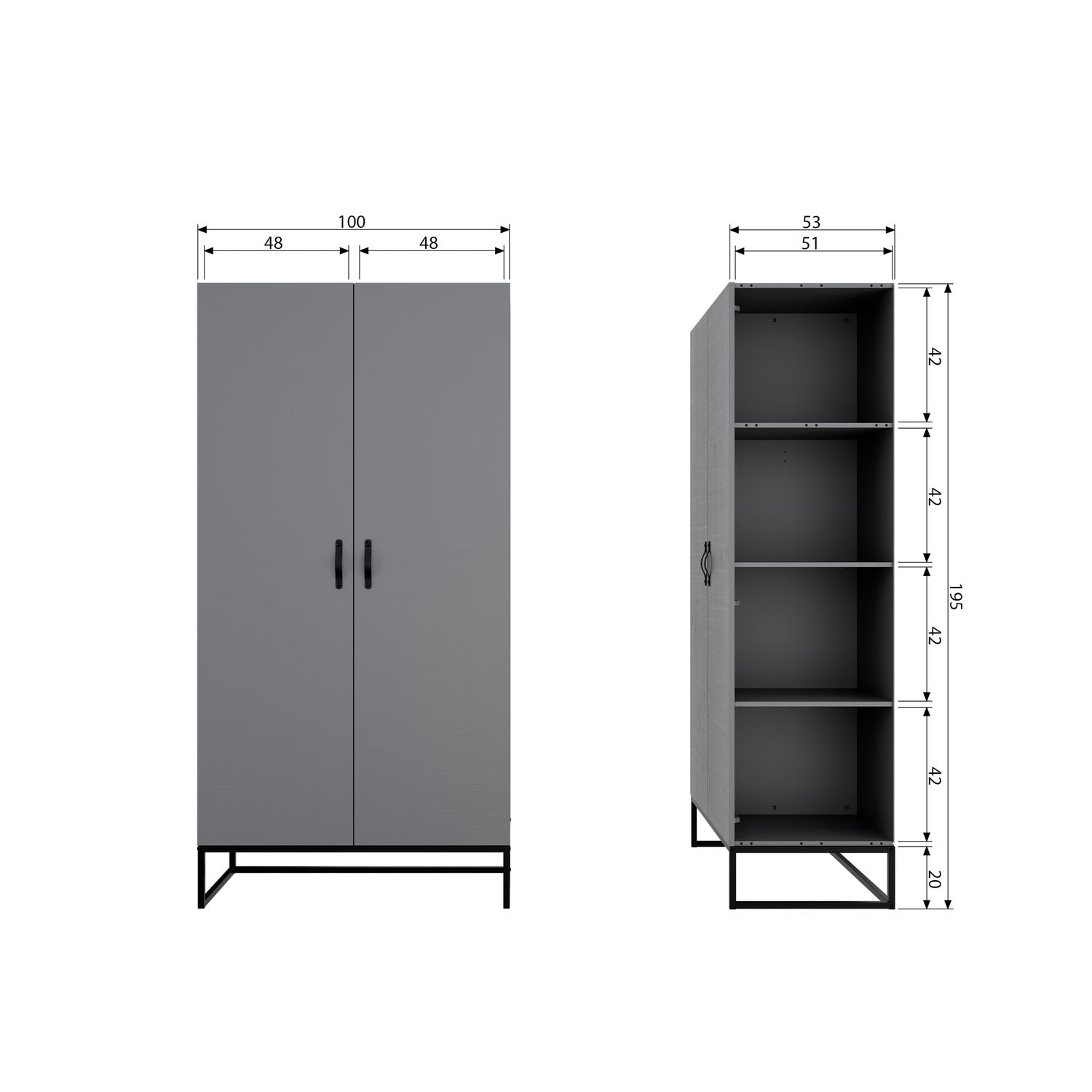 MORRIS WARDROBE PINE LOAM [fsc]