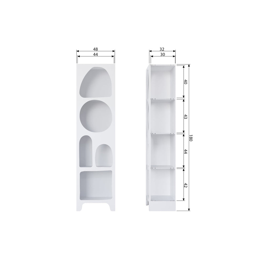 CAZ CABINET SMALL WHITE [fsc]