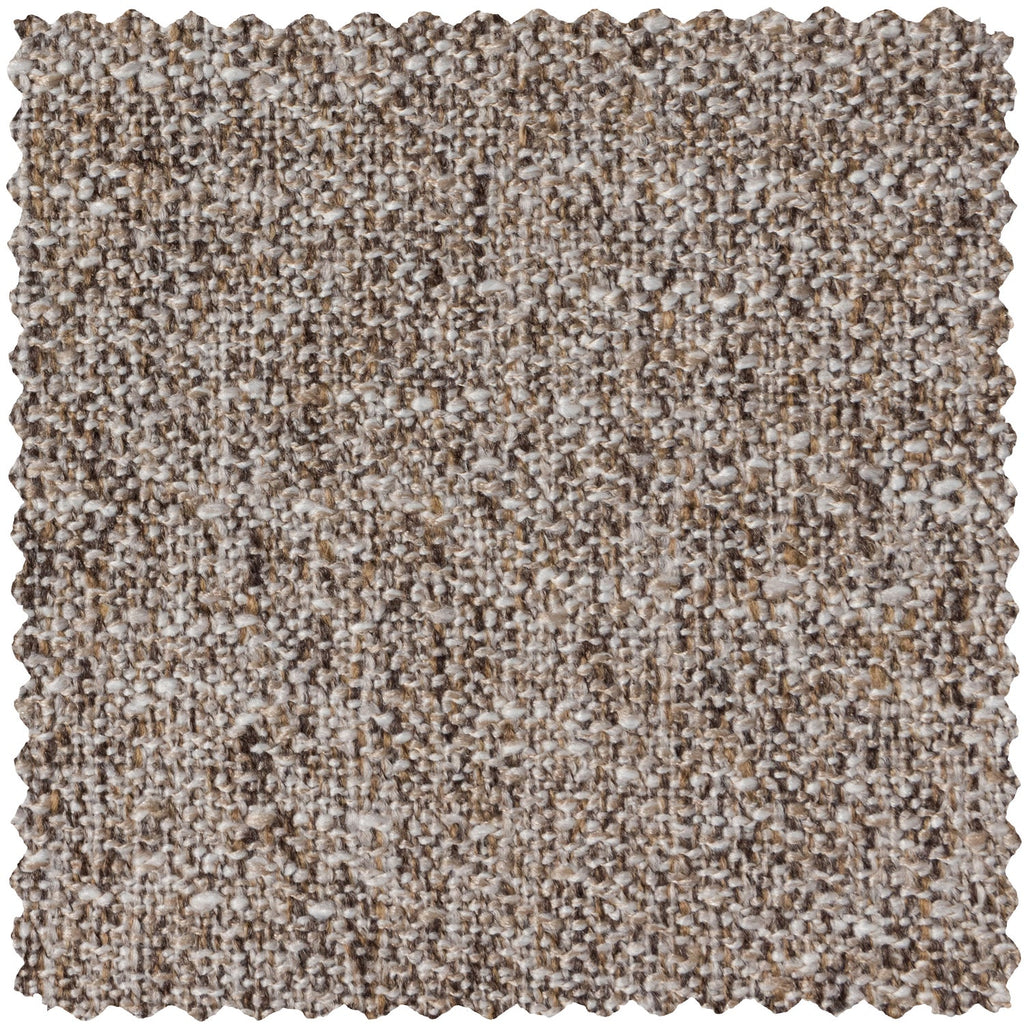 SARA ARMCHAIR WOVEN FABRIC NATURAL MELANGE