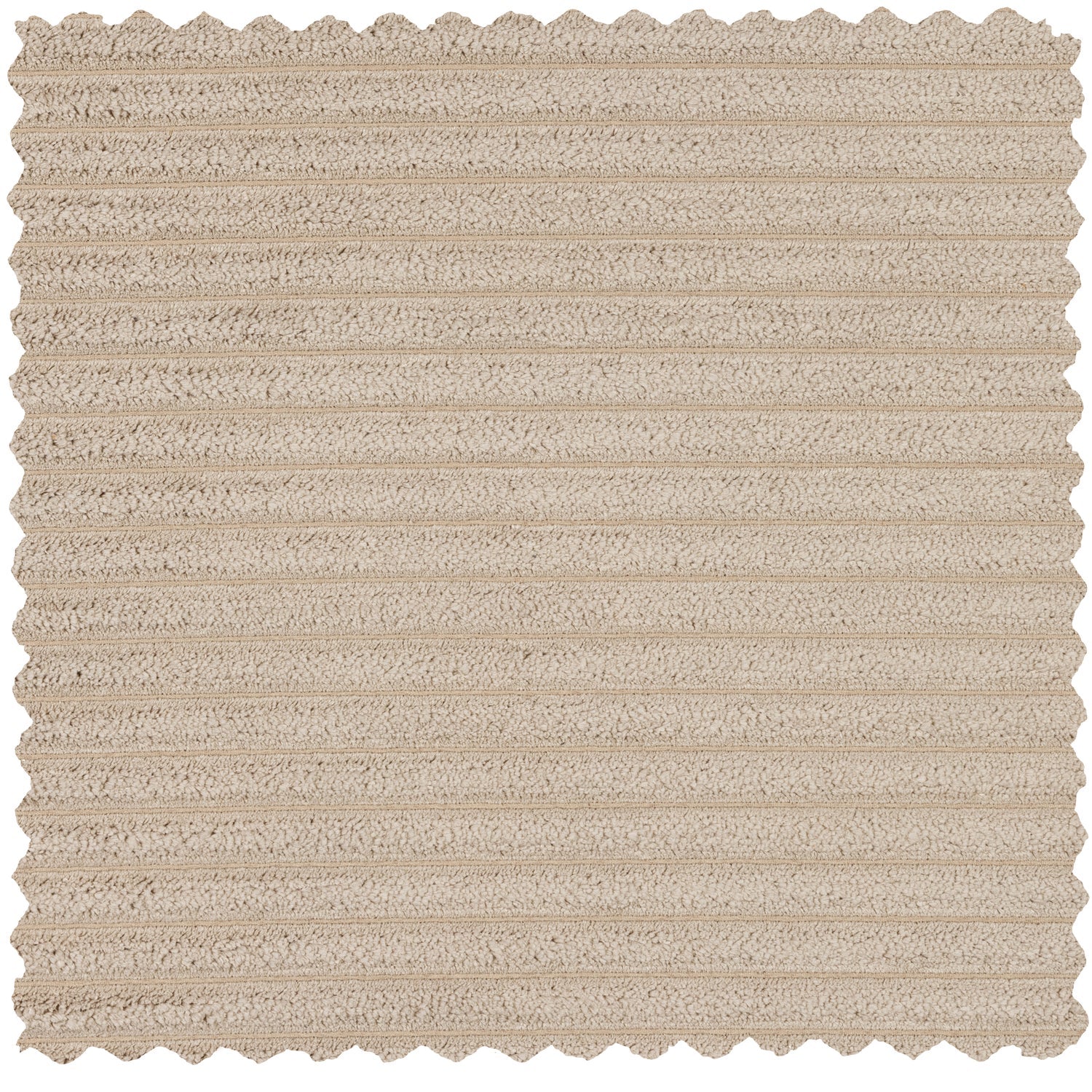 BEAN 3,5-SEATER SOFA RIB FABRIC TRAVERTIN