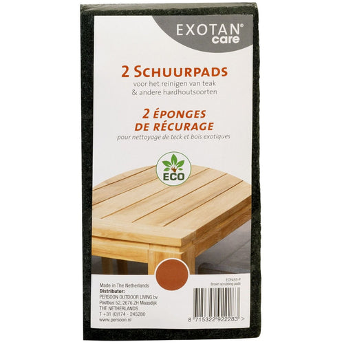 CARE OUTDOOR MAINTENANCE SCOURING PADS GREEN 2 PCS.