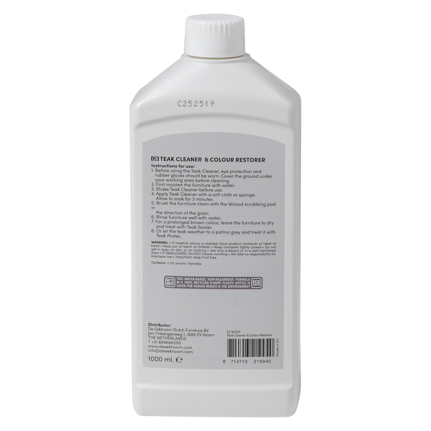 CARE OUTDOOR MAINTENANCE TEAK CLEANER & COL. RESTORER 1000ML