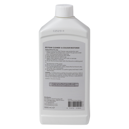CARE OUTDOOR MAINTENANCE TEAK CLEANER & COL. RESTORER 1000ML