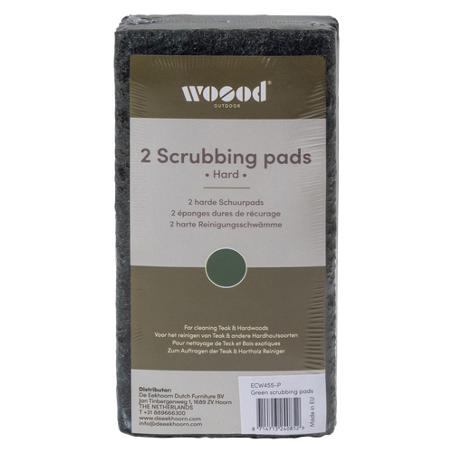 CARE OUTDOOR SCOURING PADS GREEN 2 PCS.