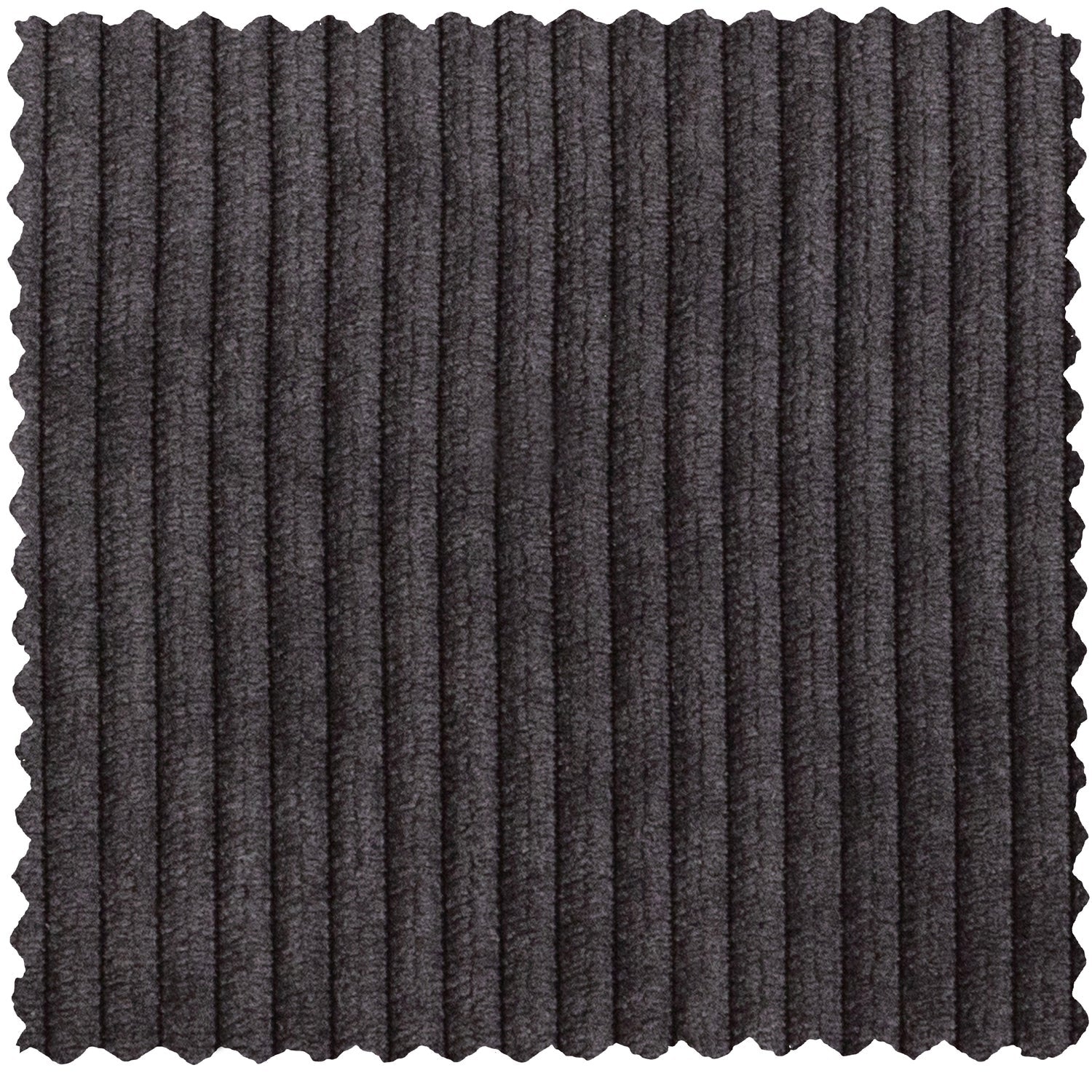THOMAS CORNER SOFA RIB FABRIC RIGHT DARK GREY