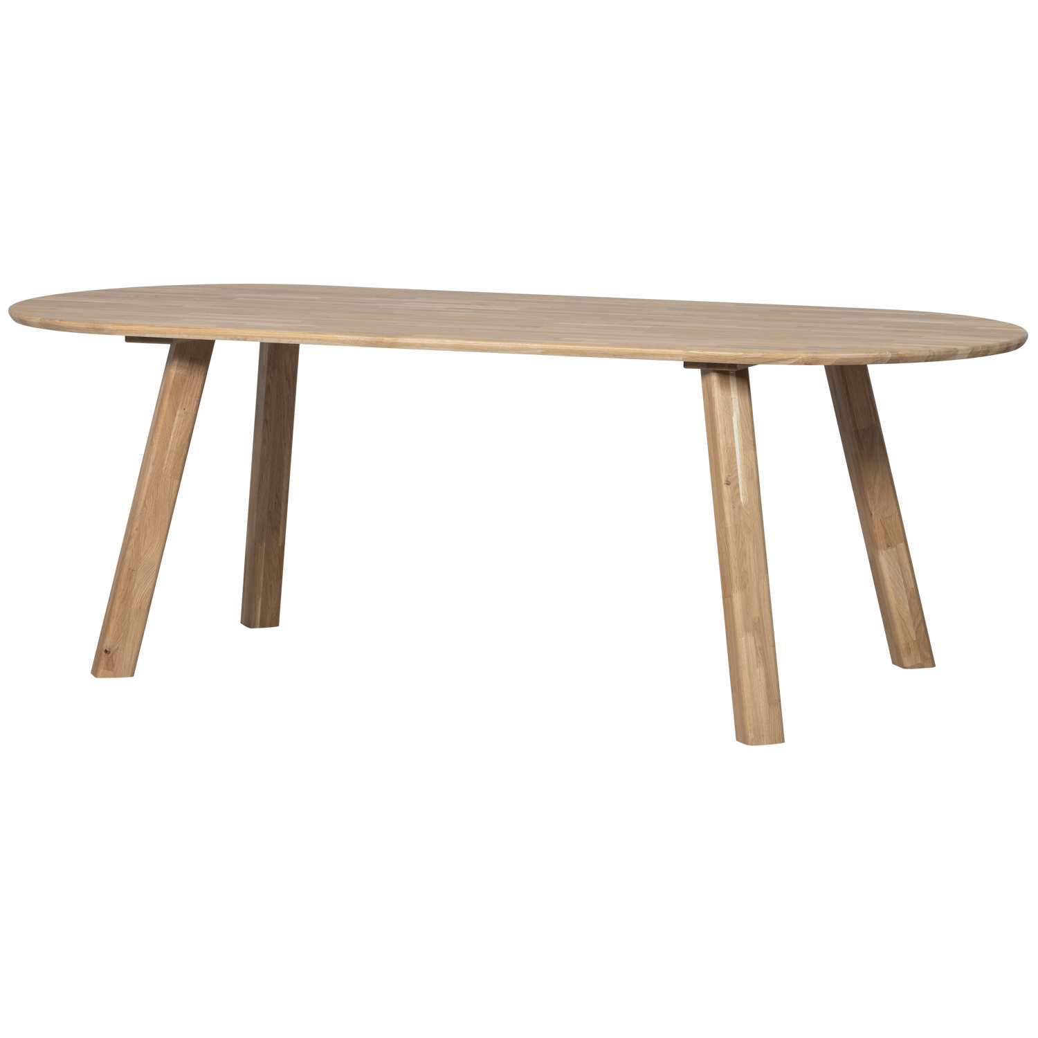 HAARLEM 4-POSITION LEG OAK TRANSPARENT SET OF 2 [fsc]