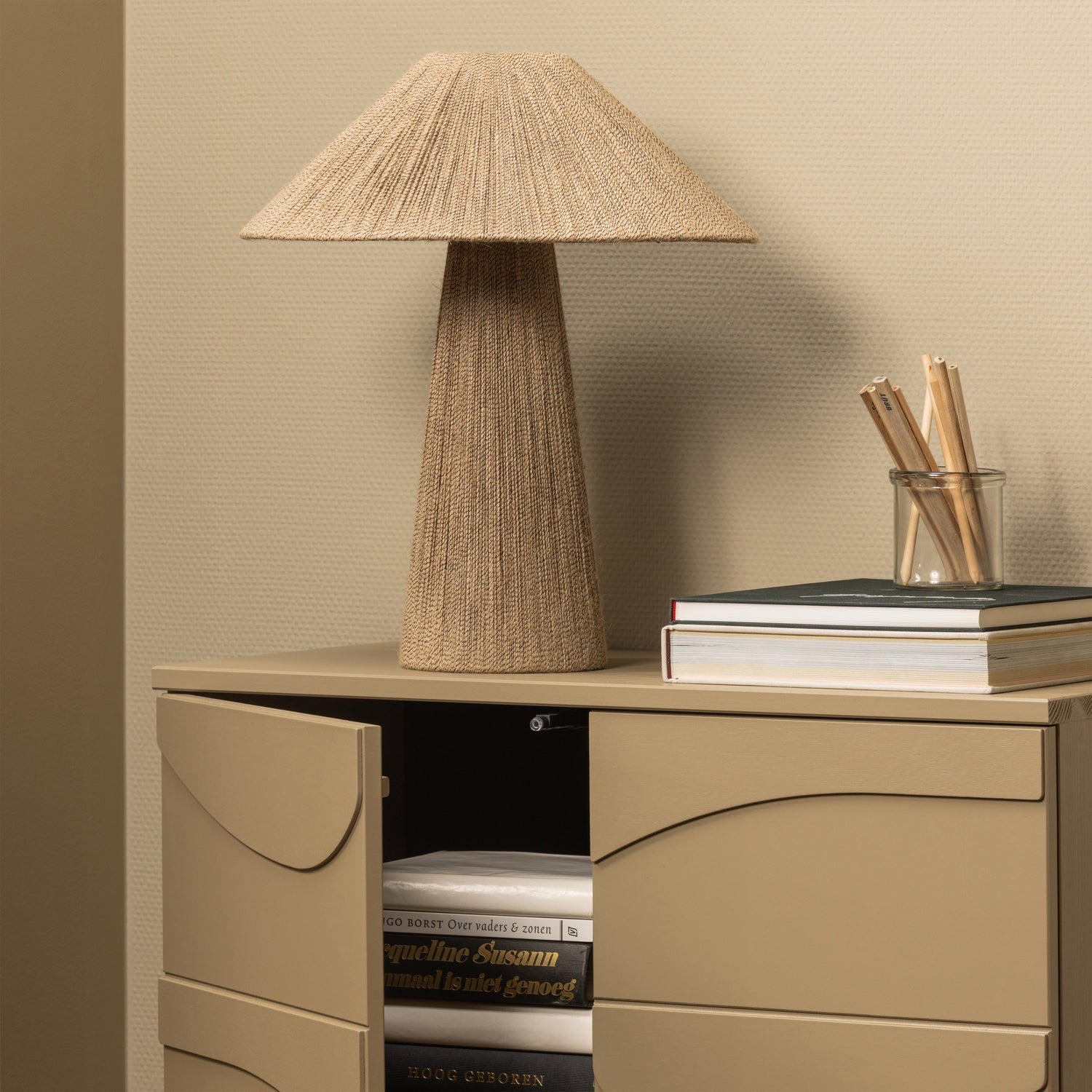 TEO CABINET PINE MUD [fsc]