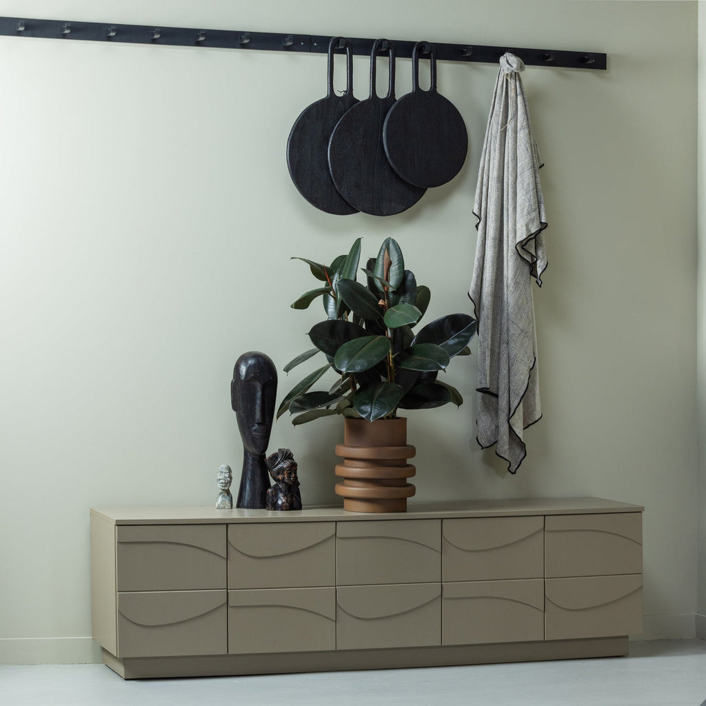TEO TV UNIT PINE MUD [fsc]